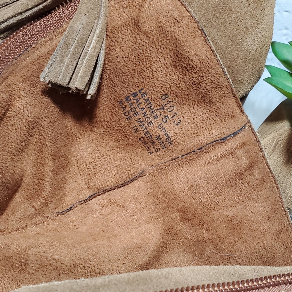 Minnetonka Suede Leather mid calf brown boots - Picture 4 of 7